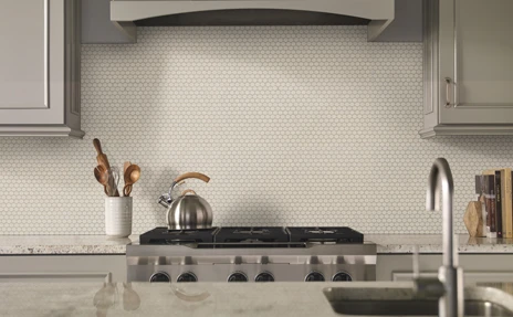 Kitchen tile backsplash 